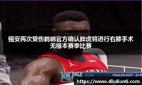 锡安再次受伤鹈鹕官方确认胖虎将进行右膝手术无缘本赛季比赛